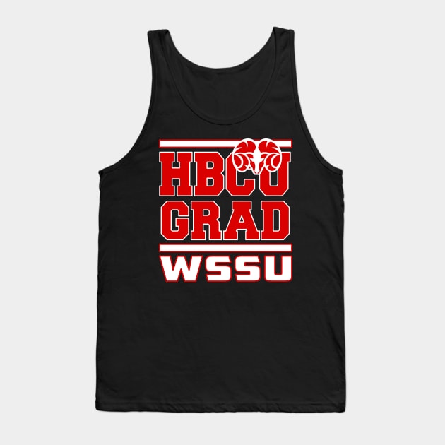 Winston Salem State 1892 University Apparel Tank Top by HBCU Classic Apparel Co